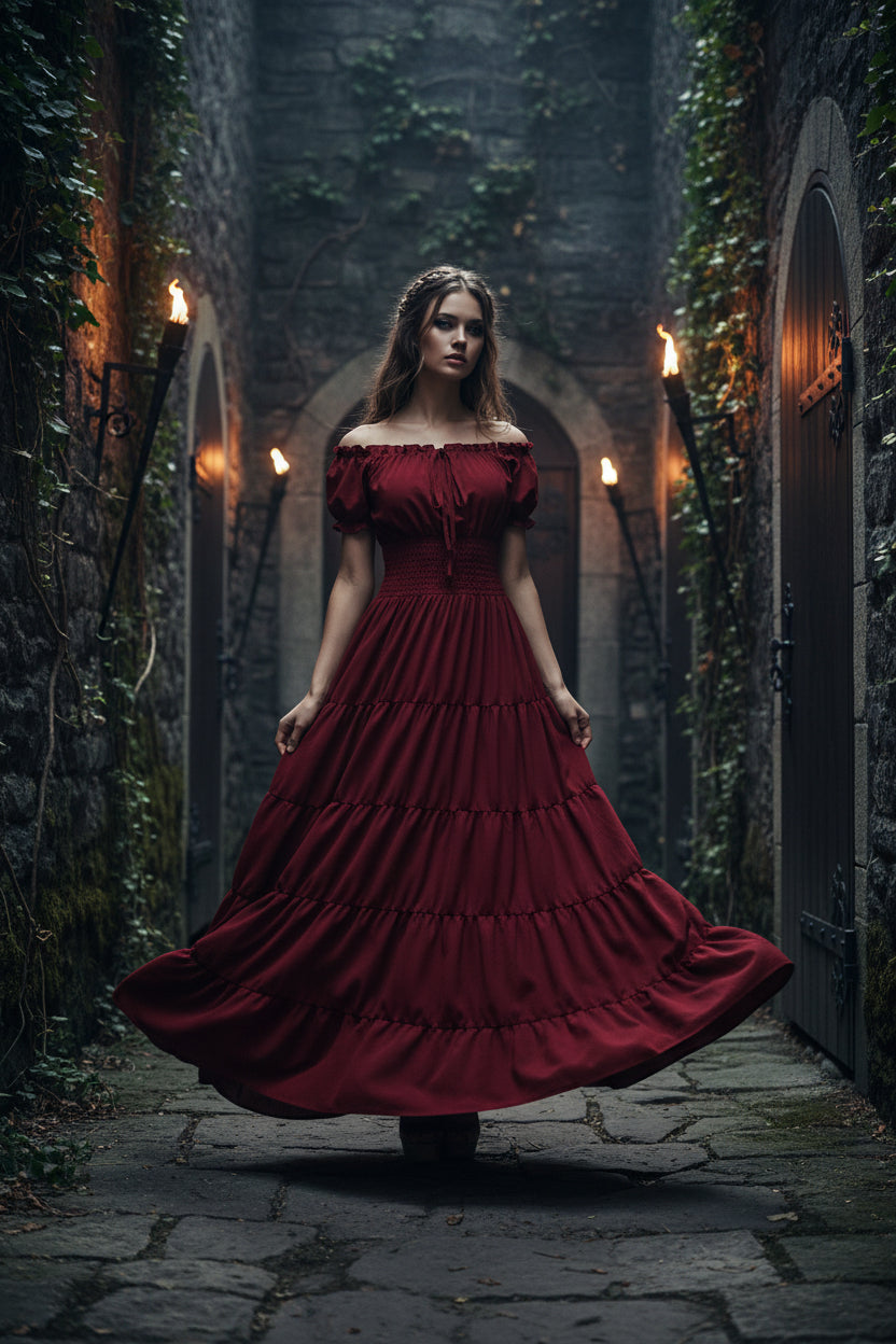 Renaissance Ladies Dress Sorceress Sanctuary