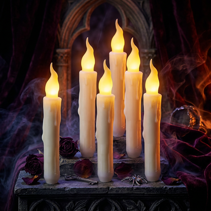 Flameless Altar Taper Candles, view 3