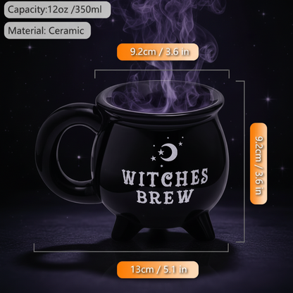 Ceramic Witch Coffee Mug Sorceress Sanctuary