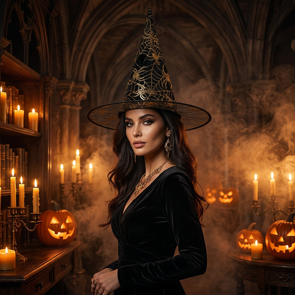 Spellcaster Pointed Witch Hat