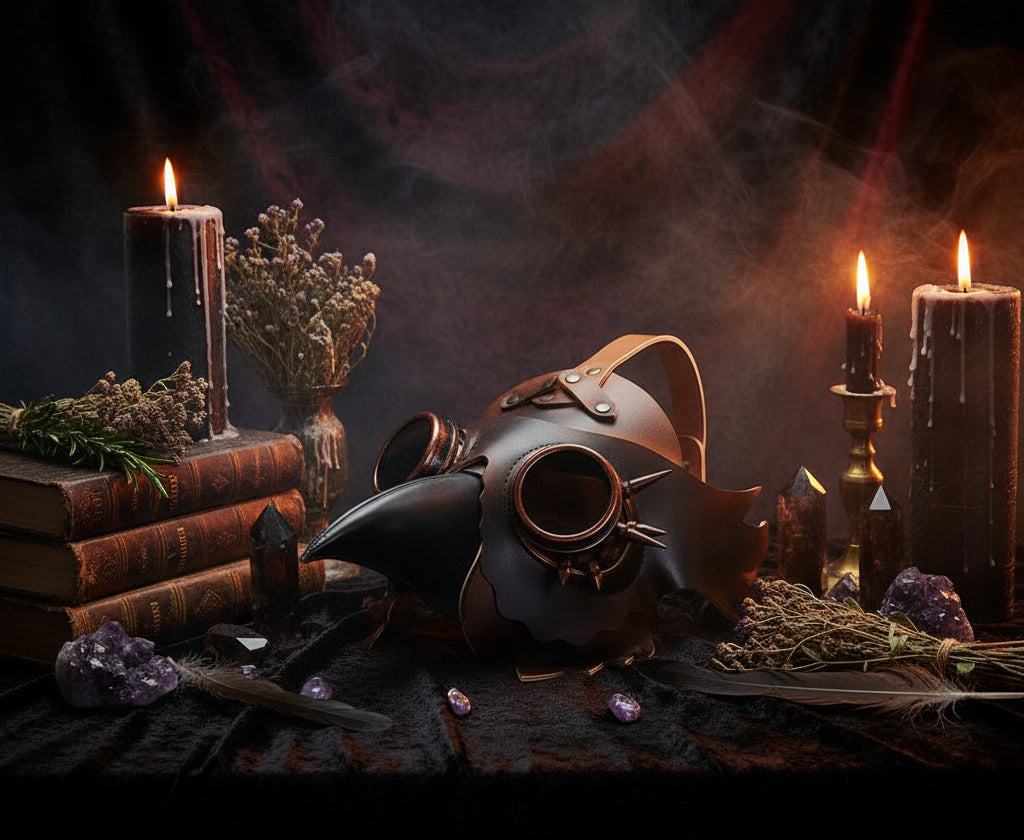 Steampunk Plague Doctor Mask for Halloween Costume Sorceress Sanctuary