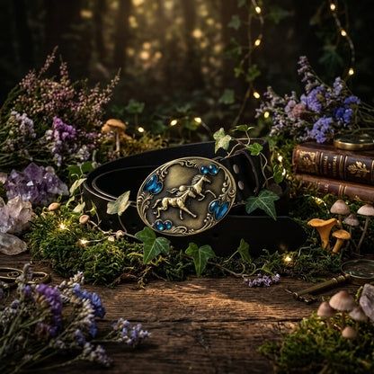 Familiar Beast Leather Belt, view 13