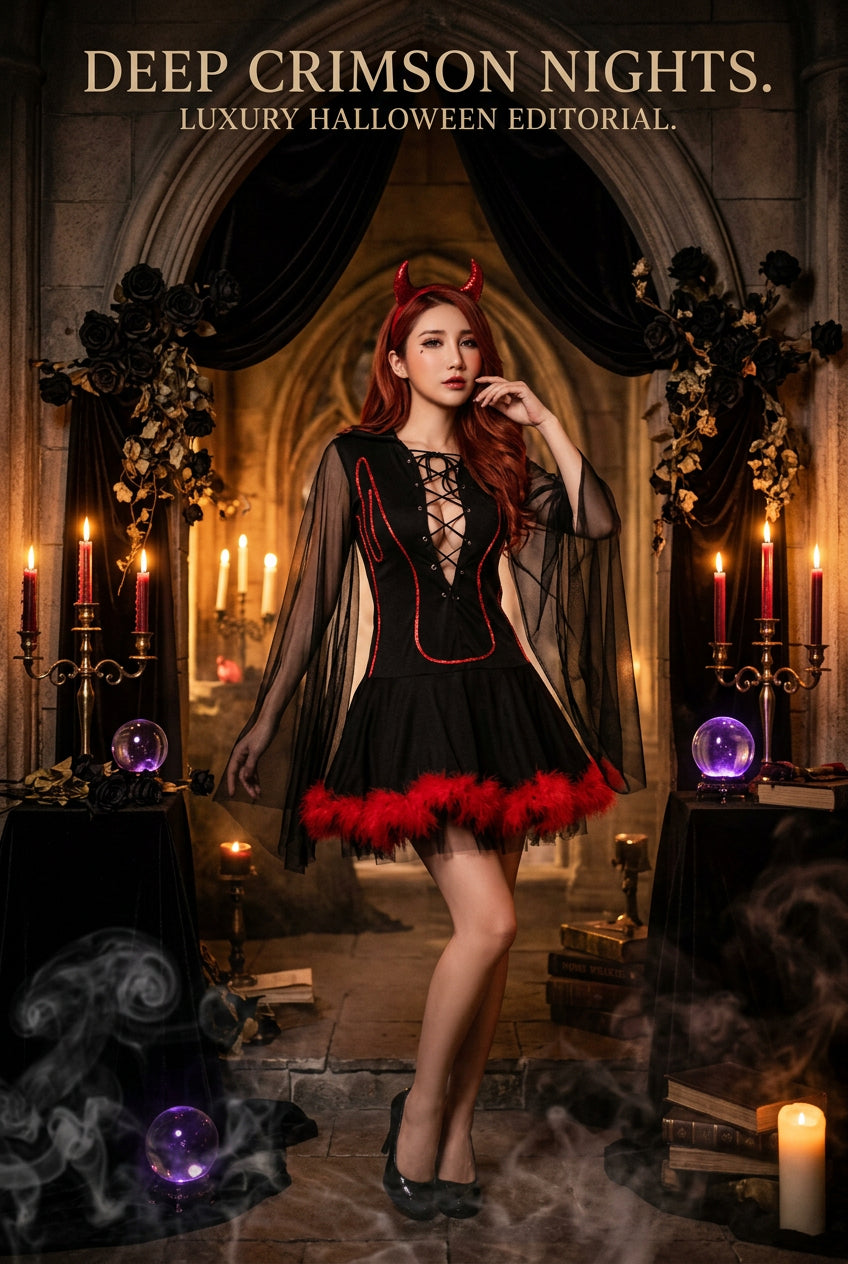 Sexy Queen Role-Playing Costume for Halloween Sorceress Sanctuary