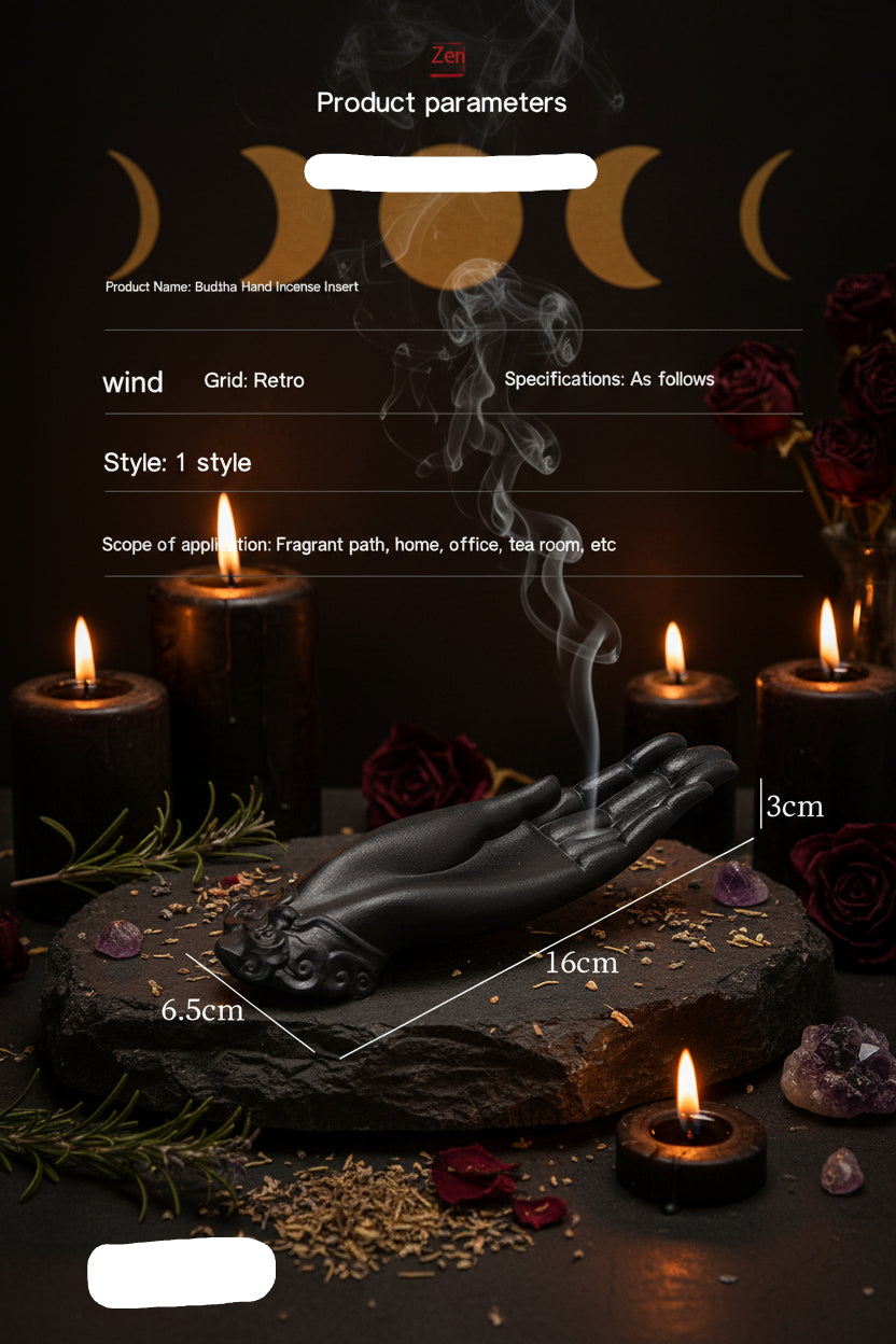 Serene Hand Incense Burner Sorceress Sanctuary