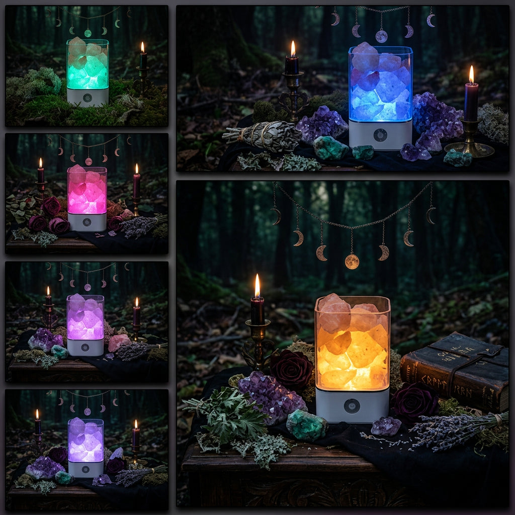 Salt Crystal Glow Lamp