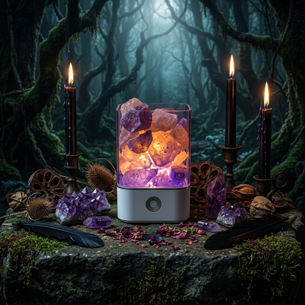 Salt Crystal Glow Lamp