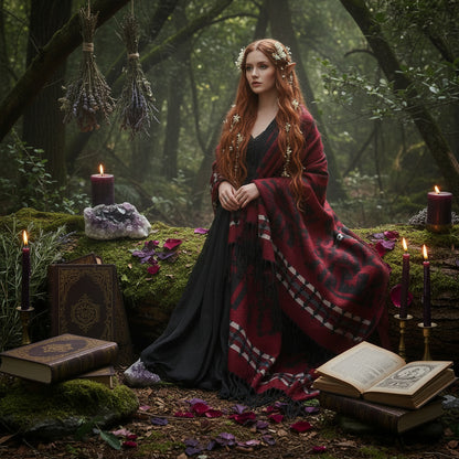 Blackthorn Mystic Shawl from Sorceress Sanctuary, main product photo