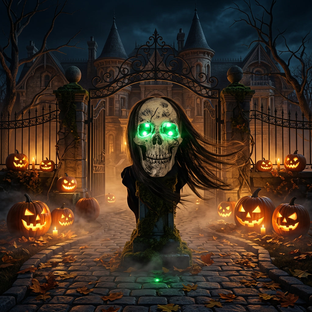 Halloween Skeleton Decoration Set for Garden (3 Pieces) Sorceress Sanctuary