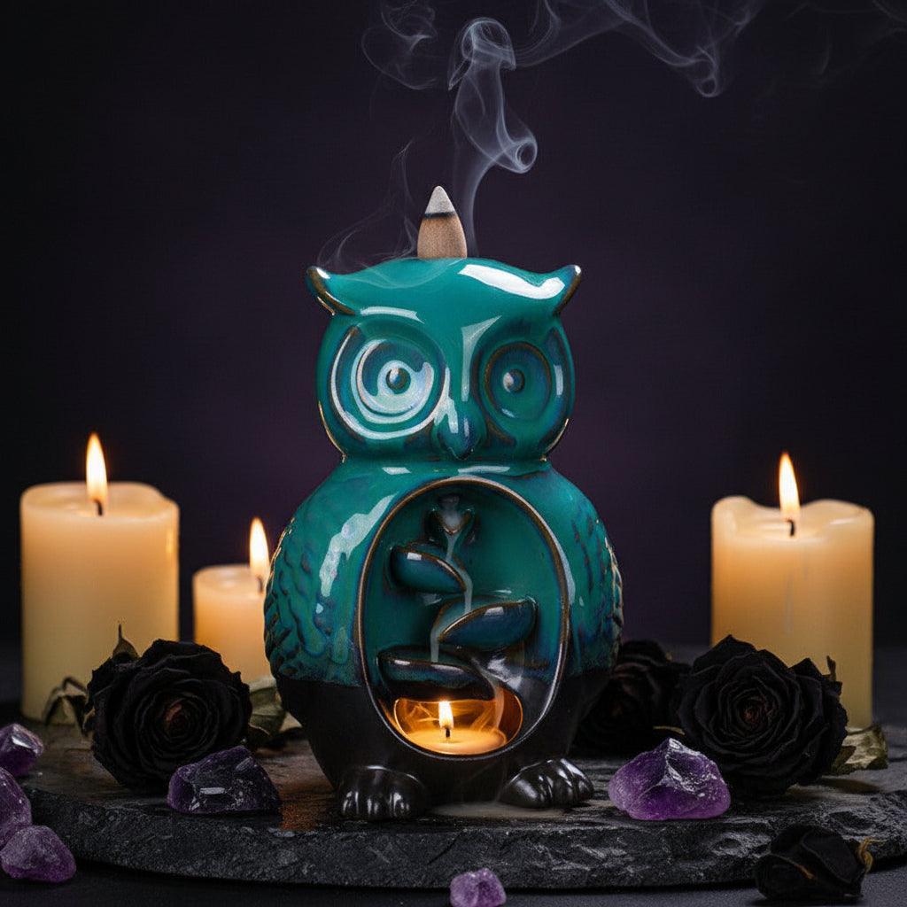 Owl Incense Burner