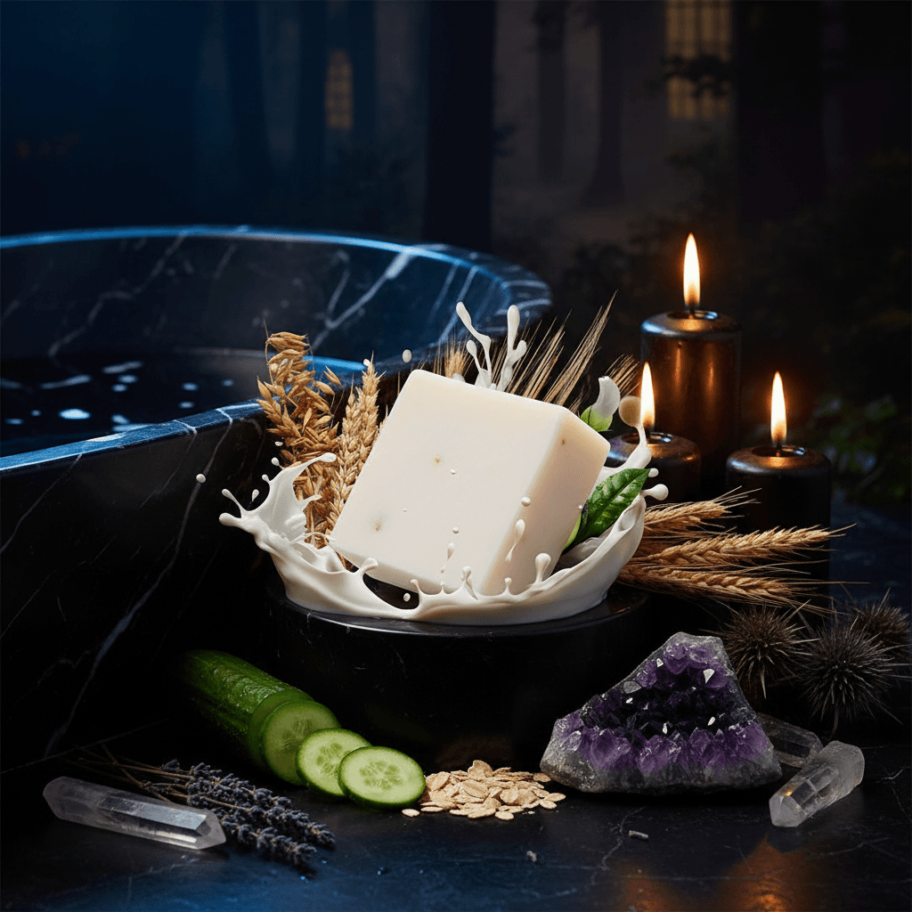 Collagen Rice Handmade Soap Sorceress Sanctuary