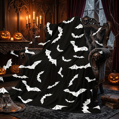 Halloween Flannel Digital Print Soft Sofa Blanket Sorceress Sanctuary