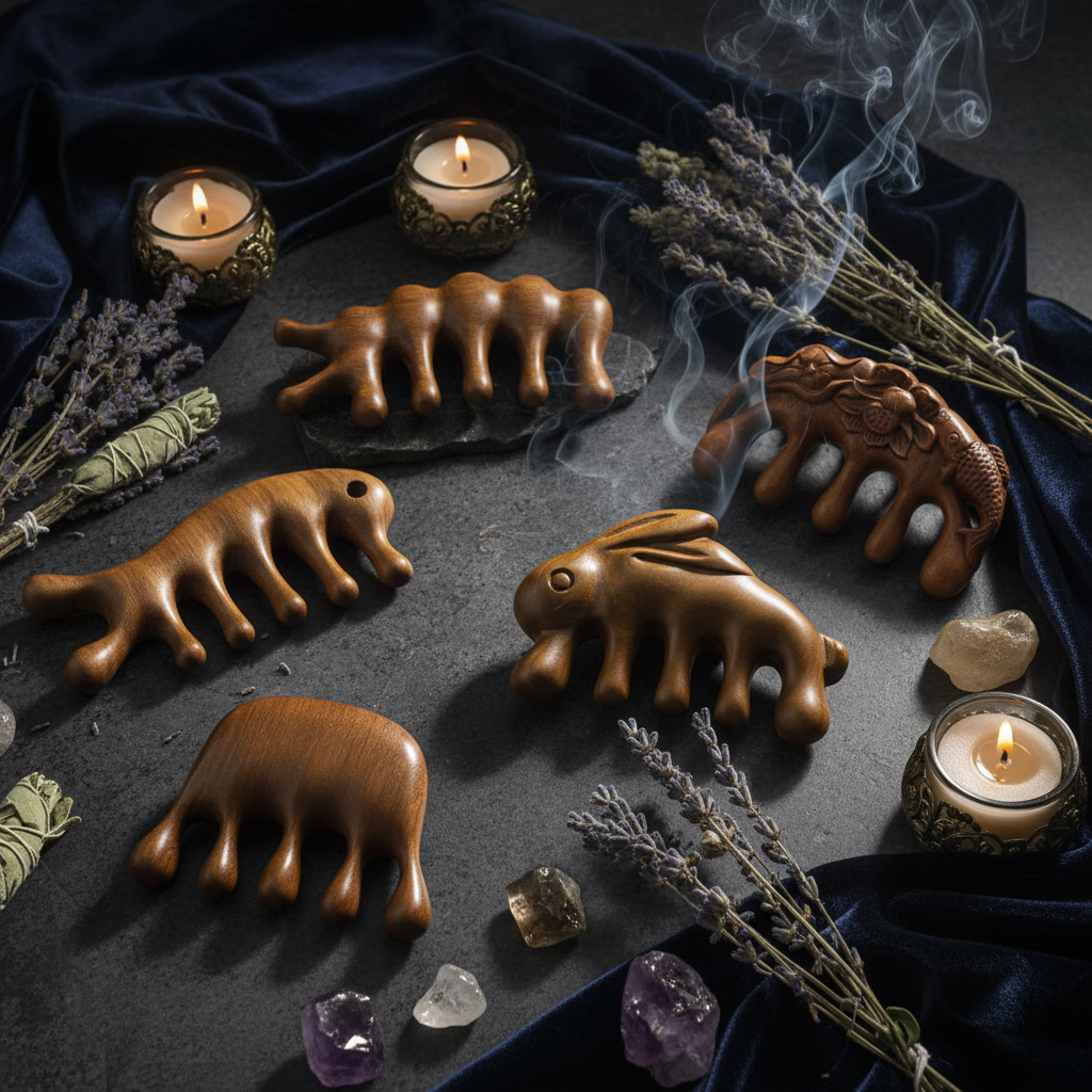 Sacred Sandalwood Combs