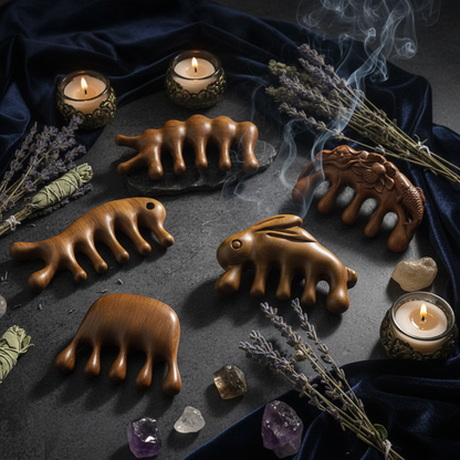 Sacred Sandalwood Combs