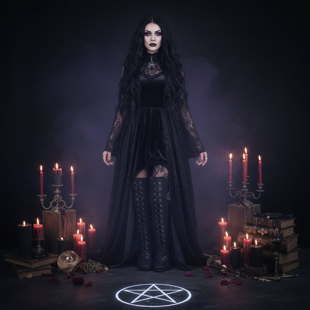 Raven Queen Boots Sorceress Sanctuary