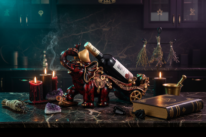 Elegant Elephant Wine Rack