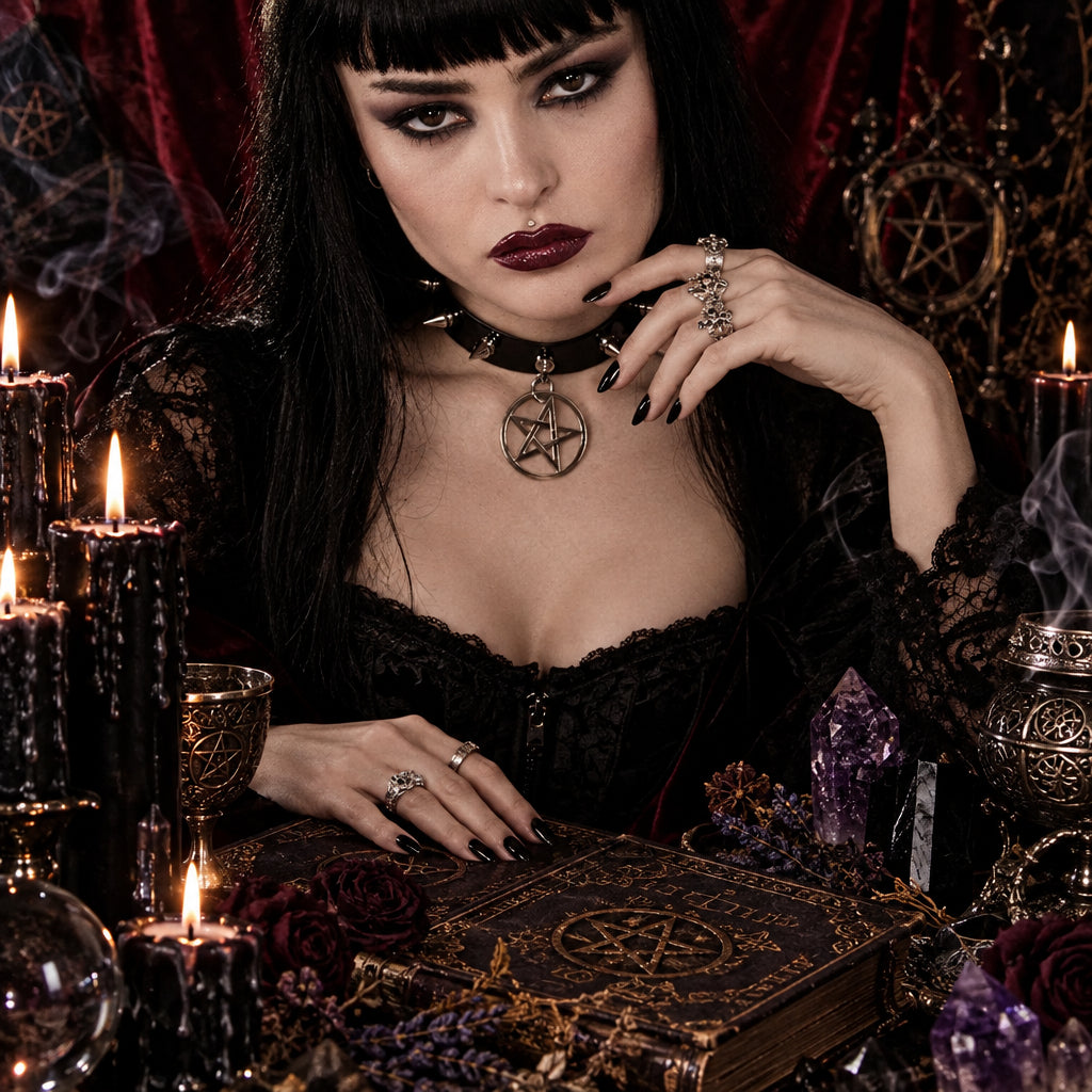 Vintage Punk Collar Jewelry Street Style Sorceress Sanctuary