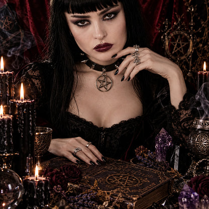 Vintage Punk Collar Jewelry Street Style Sorceress Sanctuary