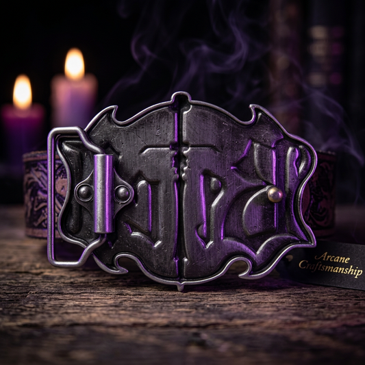 Gothic Cross Belt Buckle, view 2