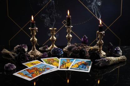 Rider-Waite Tarot Cards for Board Games and Play Sorceress Sanctuary