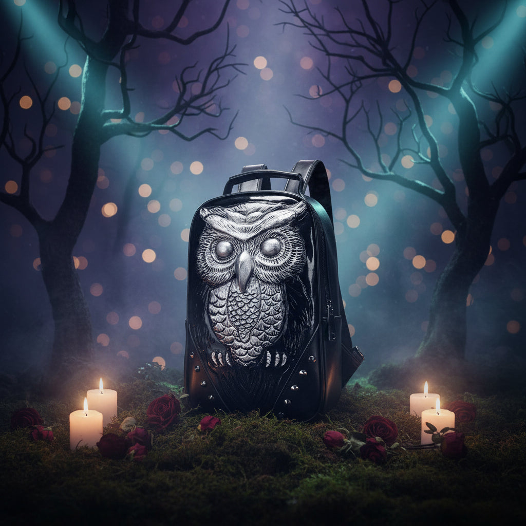 Waterproof Animal Print Backpack for Women Sorceress Sanctuary