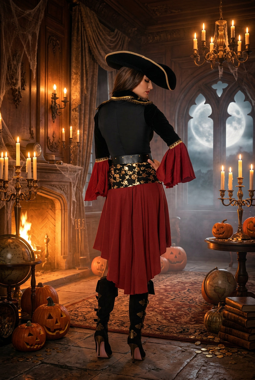 Pirate Queen Costume, view 6