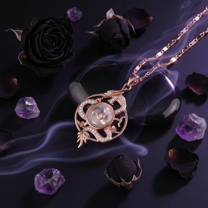 Dragon Totem Necklace with Windmill Design Sorceress Sanctuary