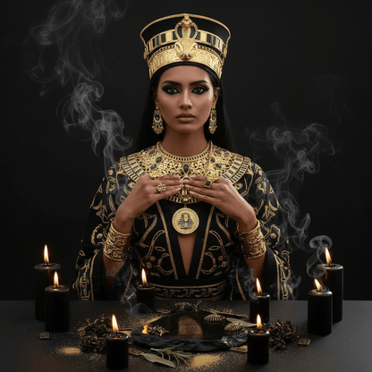 Egyptian Pharaoh Pendant Charm Sorceress Sanctuary