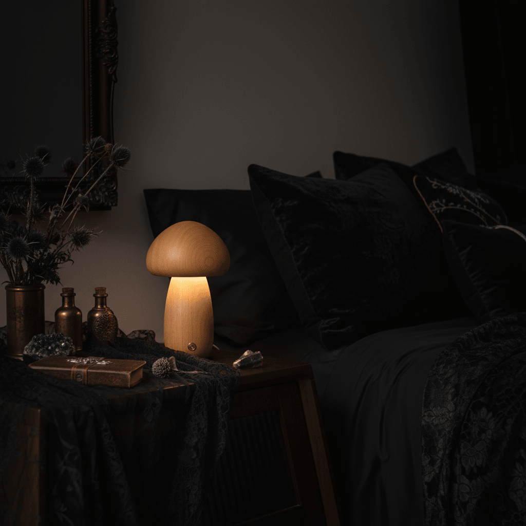 Mooncap Mushroom Lamp