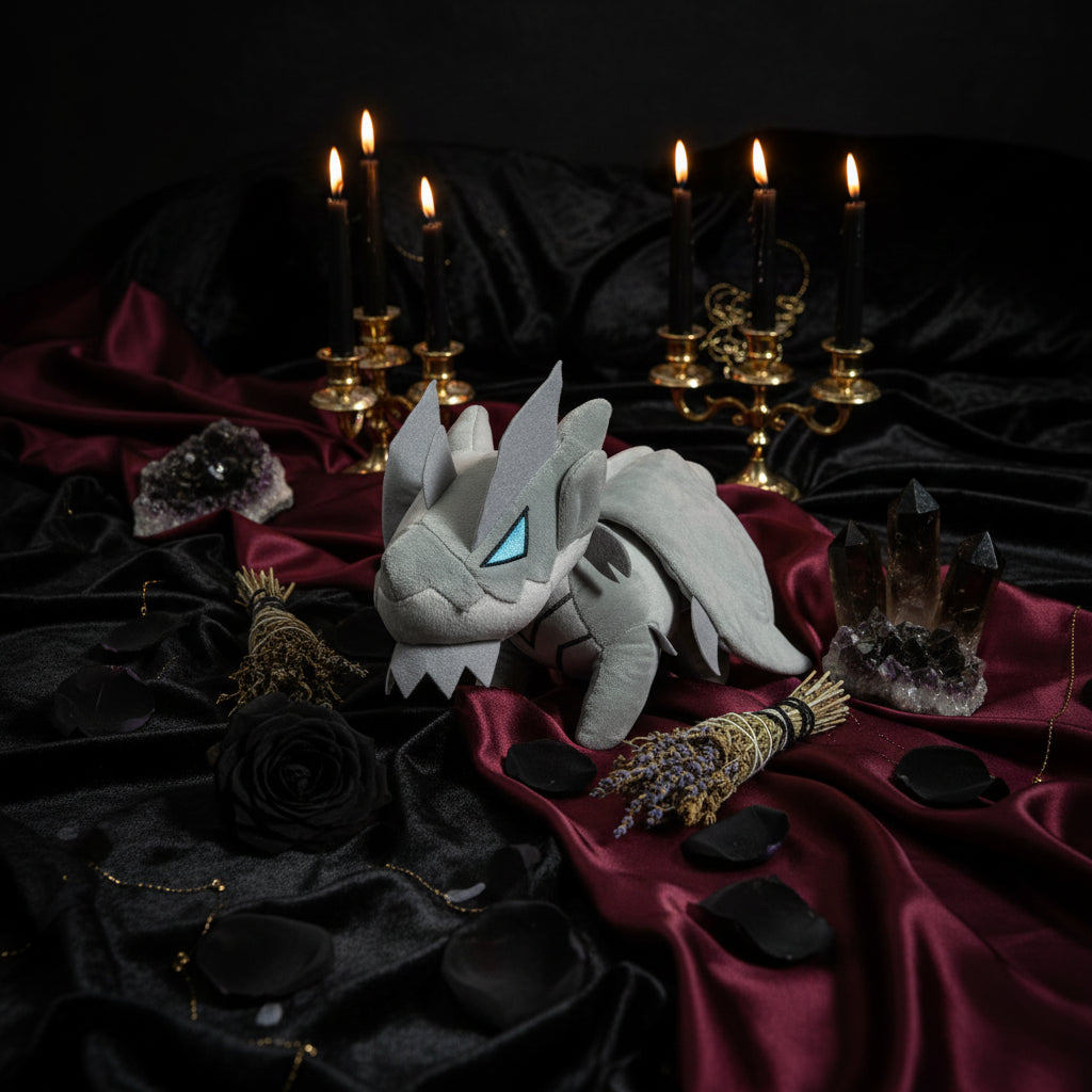 Monster Hunter Steel Dragon Plush Toy Doll Sorceress Sanctuary