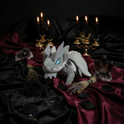 Monster Hunter Steel Dragon Plush Toy Doll Sorceress Sanctuary