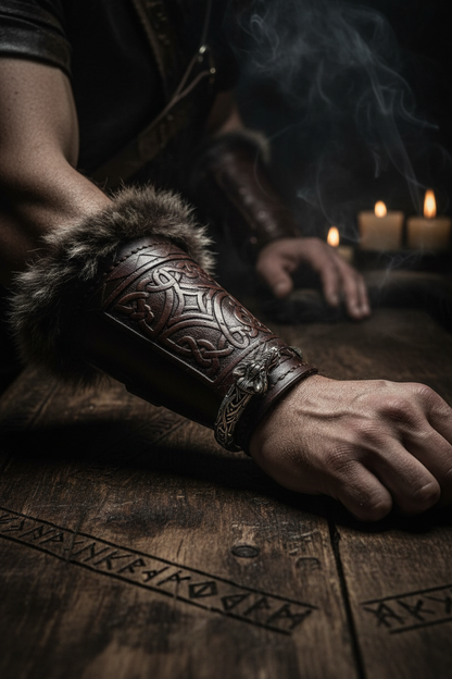 A silver-toned metal cuff bracelet featuring detailed dragon head motifs at both ends and textured, engraved bands, shown on a plain white background.