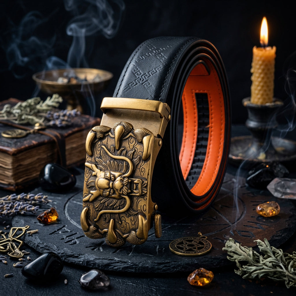 Warlock's Antique Buckle Belt, view 7