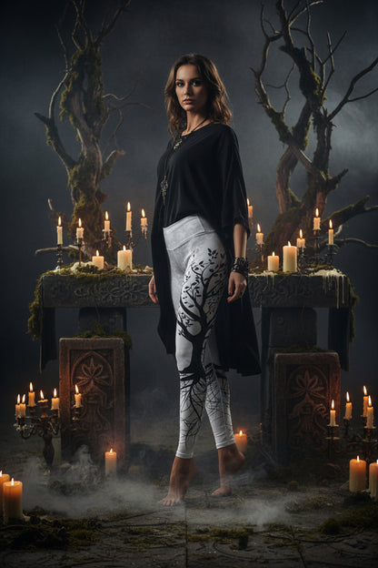 Women's Digital Print Quick-Dry Yoga Pants Sorceress Sanctuary