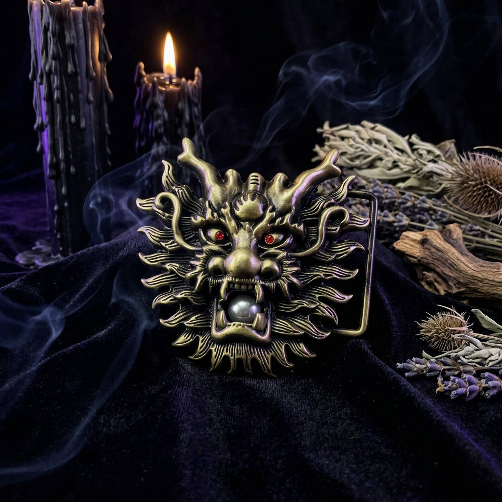 Dragon Head Belt Buckle