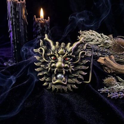 Dragon Head Belt Buckle