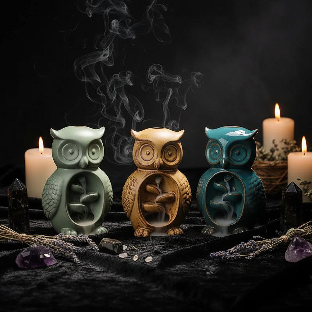 Owl Incense Burner