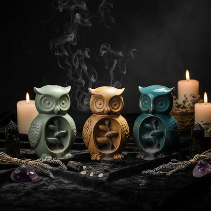 Owl Incense Burner