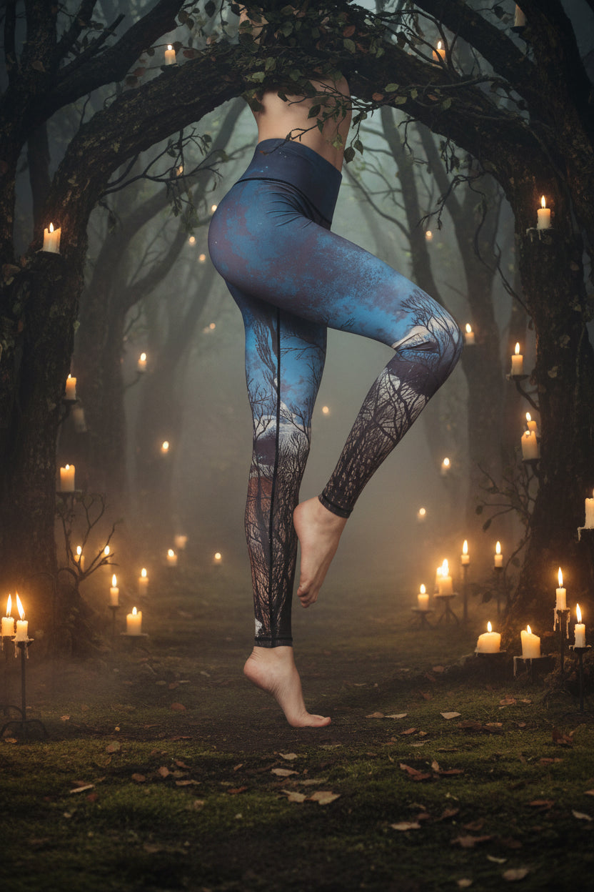 Women's Digital Print Quick-Dry Yoga Pants Sorceress Sanctuary