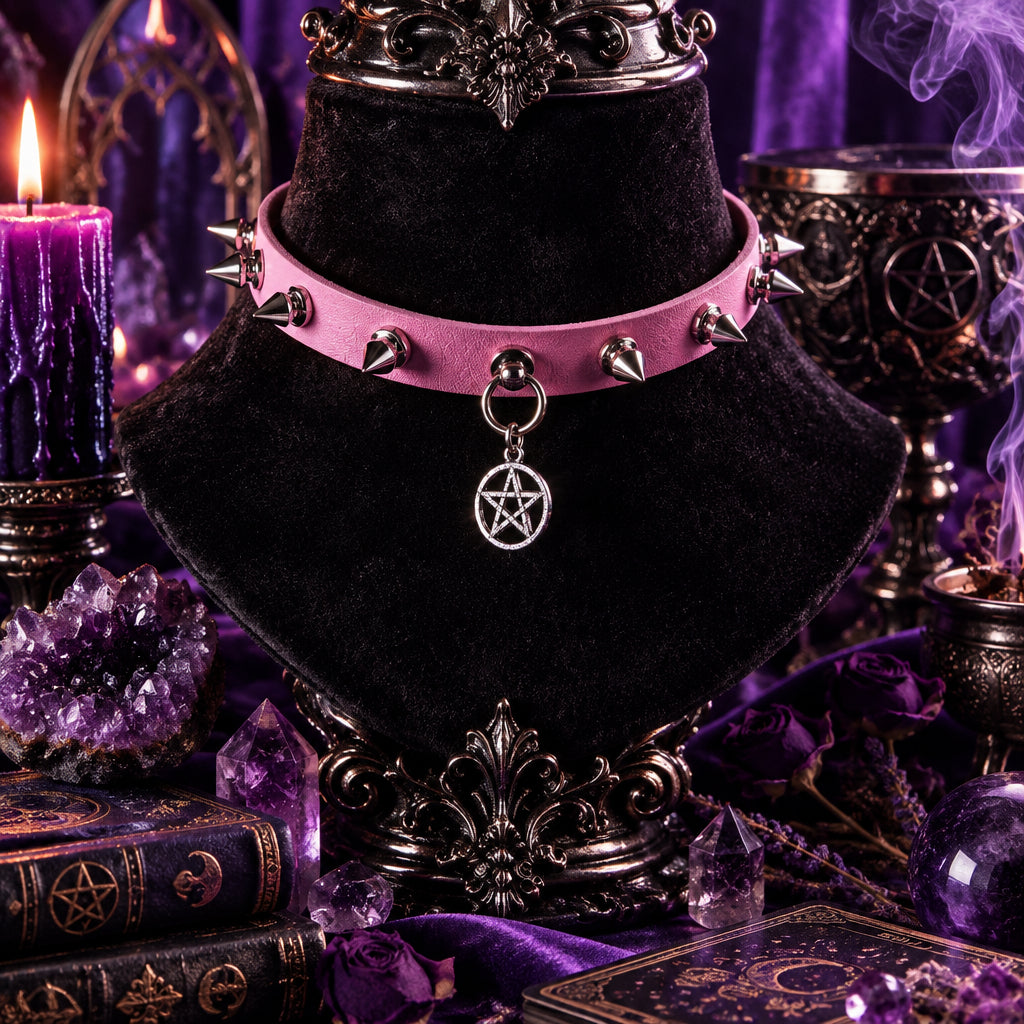 Vintage Punk Collar Jewelry Street Style Sorceress Sanctuary