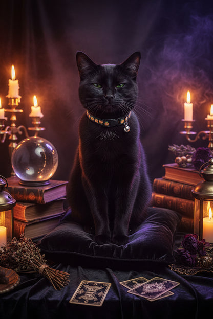 Halloween Cat and Puppy Collar Pet Supplies Sorceress Sanctuary