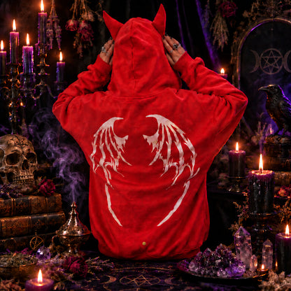 Devilthorn Flare Witch Hoodie, styling example