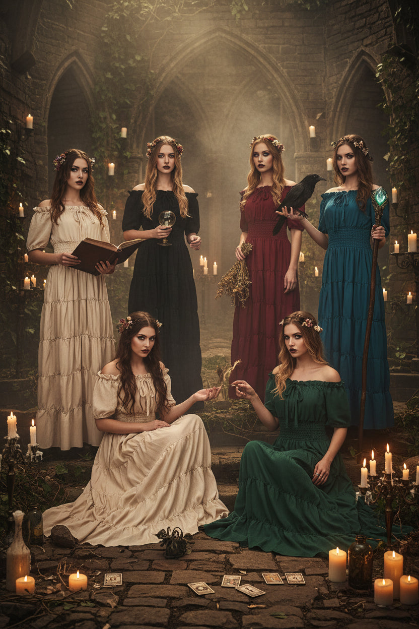 Renaissance Ladies Dress Sorceress Sanctuary