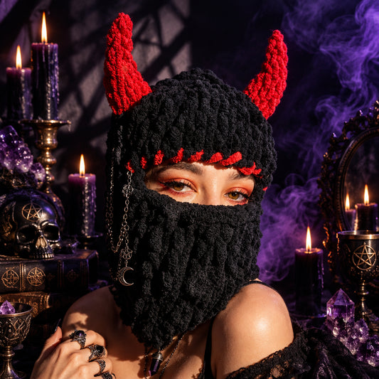 Hellhound Demon Hood, view 2