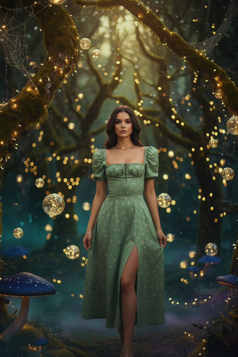 2023 Spring New Women's Floral Backless Dress Sorceress Sanctuary