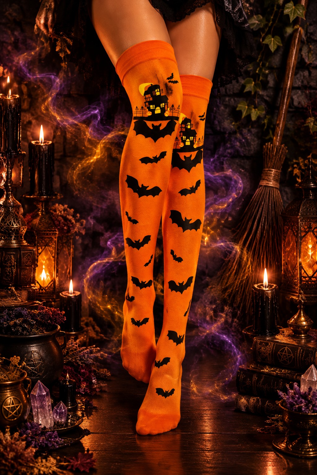 Halloween Cosplay Costume Stockings and Accessories Sorceress Sanctuary