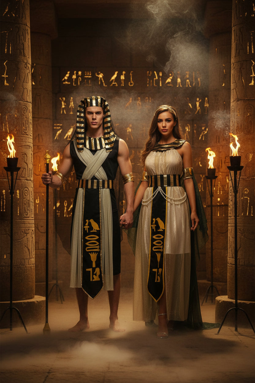 Egyptian Pharaoh Cleopatra Costume for Stage Performance Sorceress Sanctuary