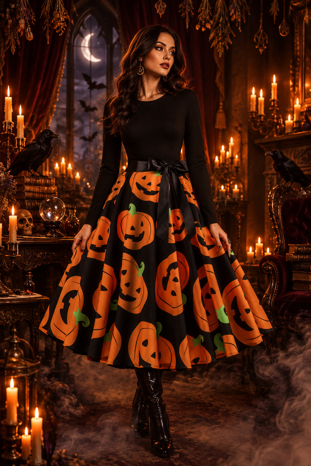 Halloween Swing Dress from Sorceress Sanctuary, main product photo