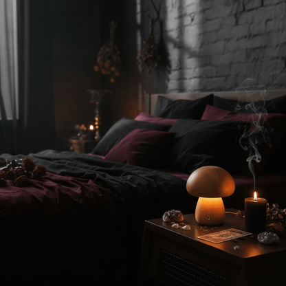 Mooncap Mushroom Lamp
