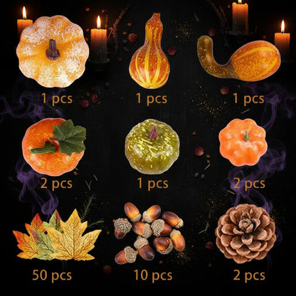 Halloween Foam Pumpkin Decoration Photo Props Set Sorceress Sanctuary