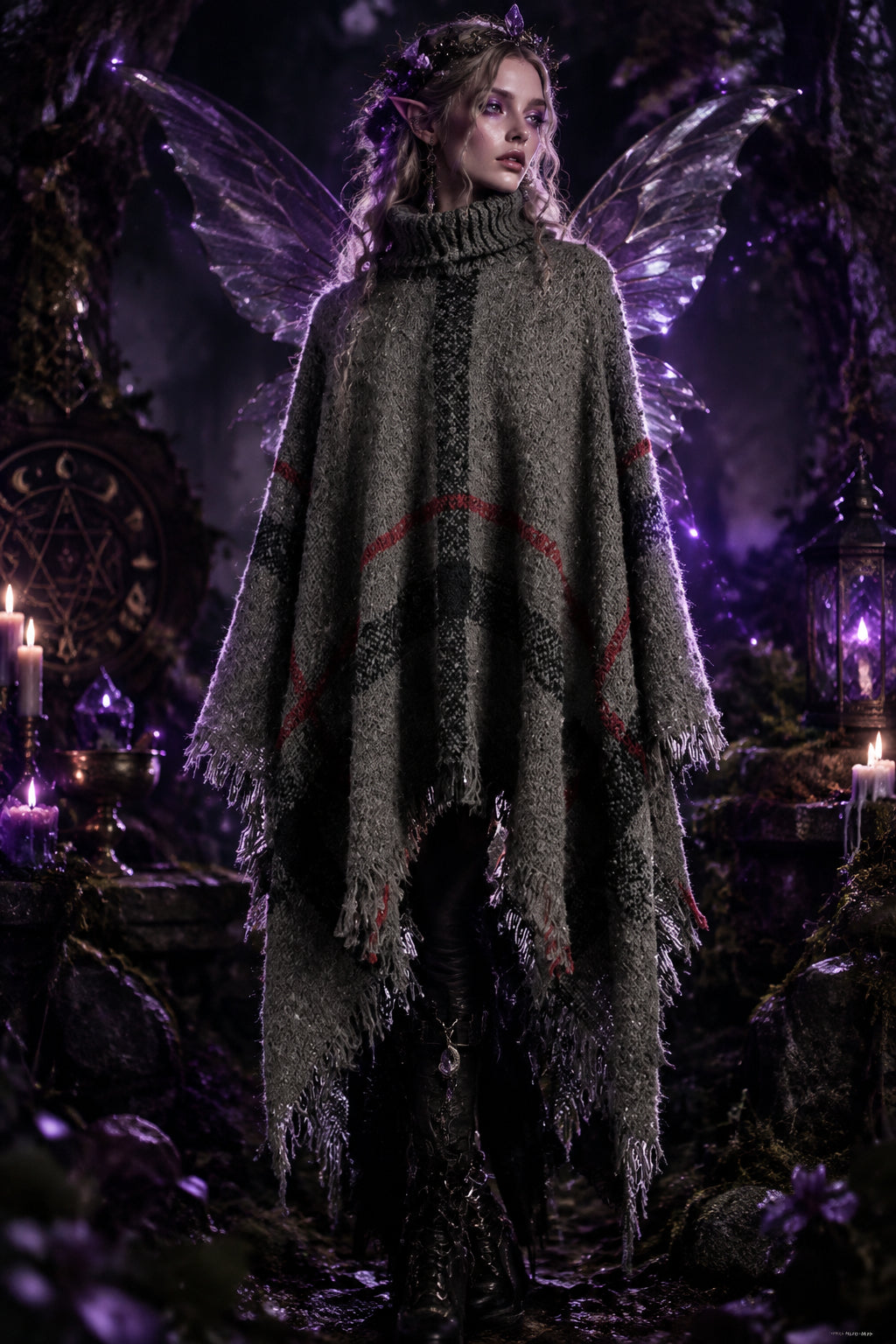 Hedgewitch Fringe Cape, product photo 14